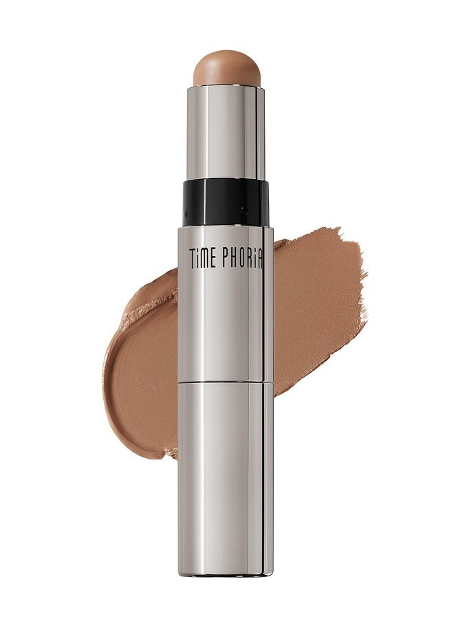 TIMEPHORIA ECLIPSE SPARK 2 in 1 Face Contour Sticks, Blendable, Non-greasy, Long-lasting Cream Face Contouring Pen, Lightweight Finish Makeup, Buildable Coverage, Easy Application (01 LUNAR) - Image 1